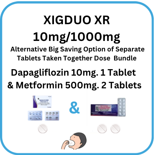 XIGDUO XR Dapagliflozin + Metformin 10mg/1000mg Tablet x 1