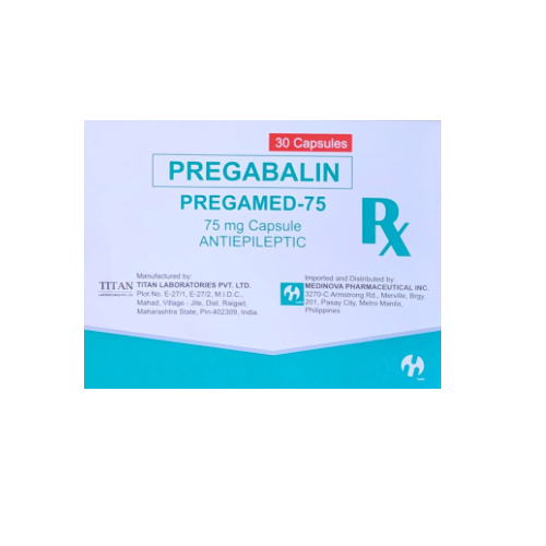 Pregabalin 75mg Capsule x 1