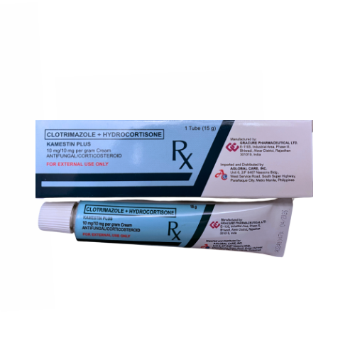 Clotrimazole + Hydrocortisone 10mg/10mg/g Cream 15g. x 1
