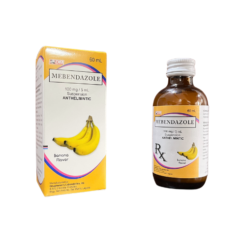 Mebendazole 100mg/5ml Suspension 60ml x1