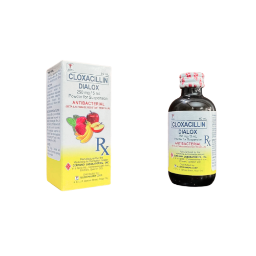 Cloxacillin 250mg/5ml Suspension 60ml x 1