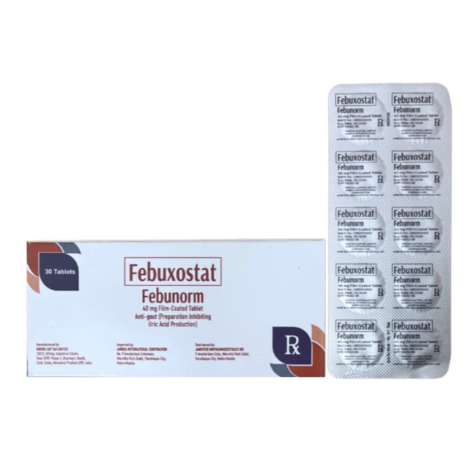 ATENURIX Febuxostat 40mg Tablet x 1