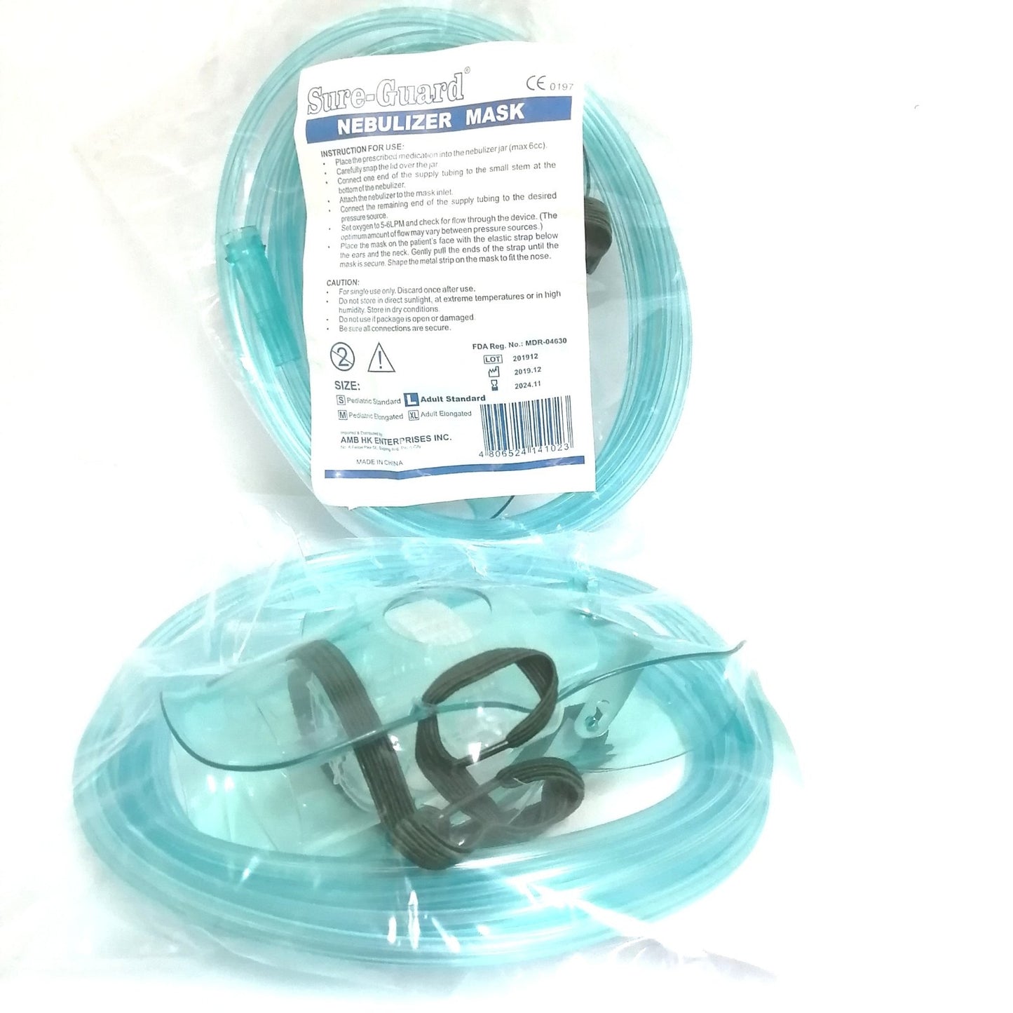 Nebulizing Kit with Mask x 1 piece (Pedia and Adult)