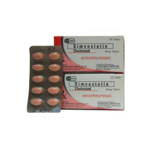 CHOLESTAD Simvastatin 40mg Tablet x 1