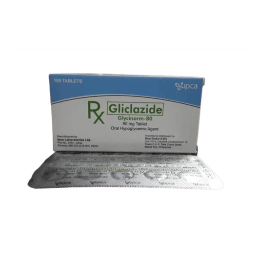 GLUBITOR Gliclazide 80mg Tablet x 1