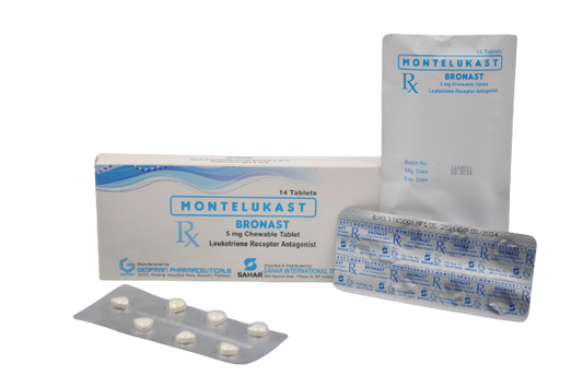 KASTAIR Montelukast 5mg Chewable Tablet x 1