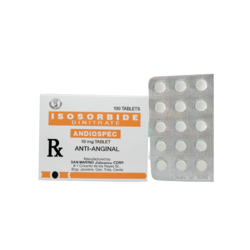 Isosorbide Dinitrate 10 Mg Tablet Xalmeds