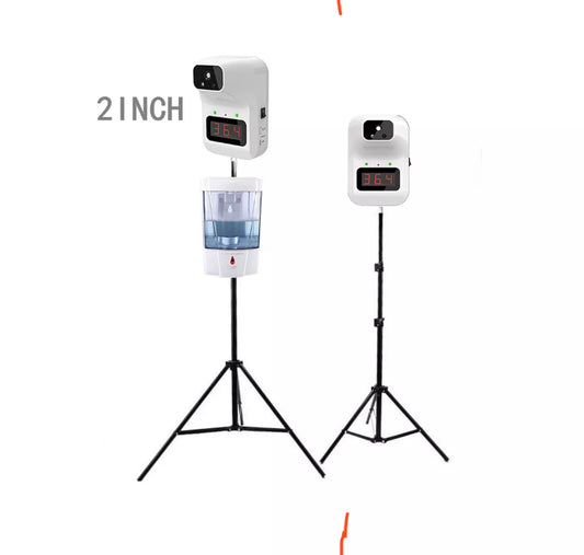 K3X Rechargable Battery Thermal Scanner With Stand And Handsfree Alcohol Dispenser And Charger