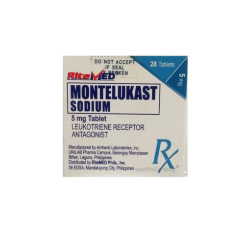 RITEMED Montelukast 5mg Chewable Tablet x 1