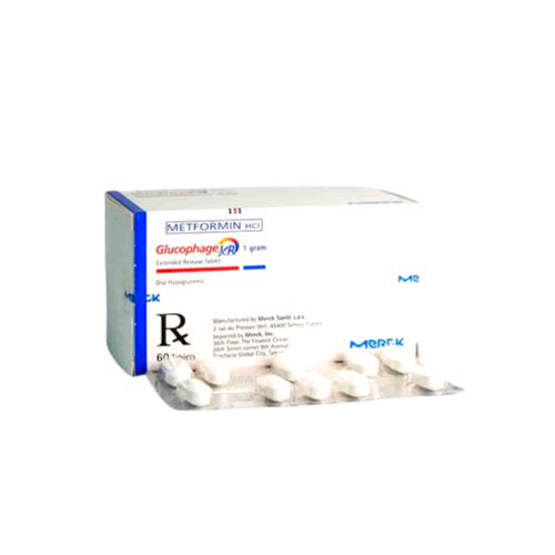 GLUCOPHAGE XR Metformin 1g Tablet x 1