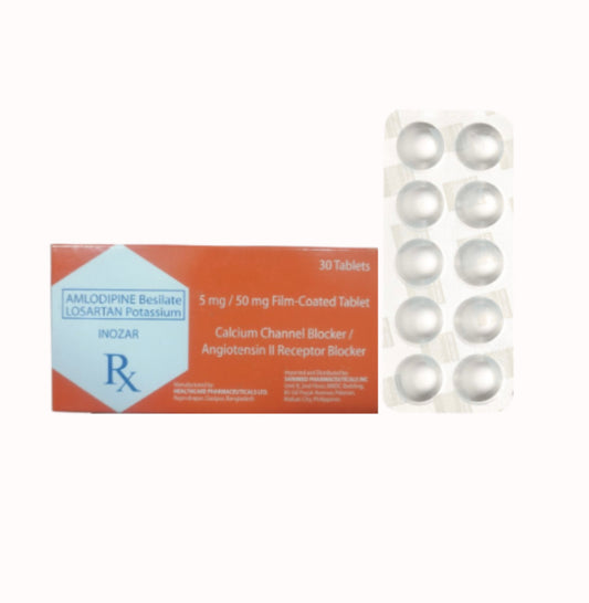 AMLOTITAN (Losartan + Amlodipine) 50mg/5mg Tablet x 1