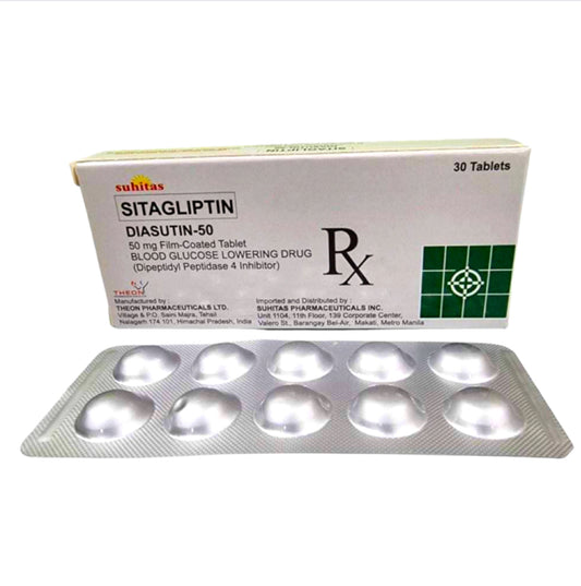 JANUVIA Sitagliptin 50mg. Tablet x 1