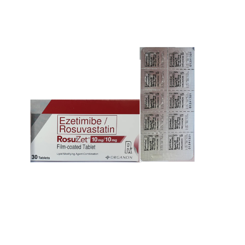 ROSUZET Ezetimibe + Rosuvastatin 10mg/10mg Tablet x 1
