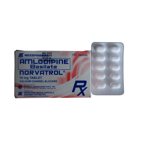 Amvasc (Amlodipine) 10mg. Tablet x 1 - XalMeds