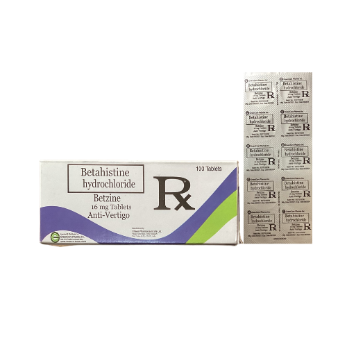 NUVERT Betahistine 16mg Tablet x 1