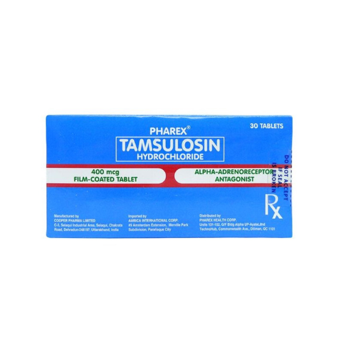 Pharex Tamsulosin 400mcg Tablet X 1 Xalmeds