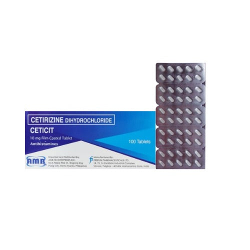 ALNIX Cetirizine 10mg Tablet x 1