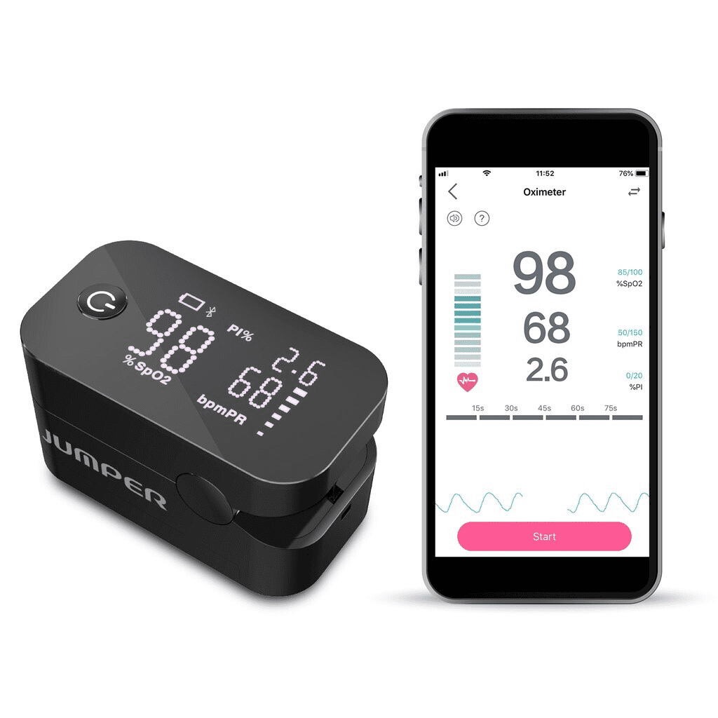 Fingertip Pulse Oximeter (Bluetooth)