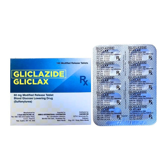Gliclazide 60mg MR Tablet x 1