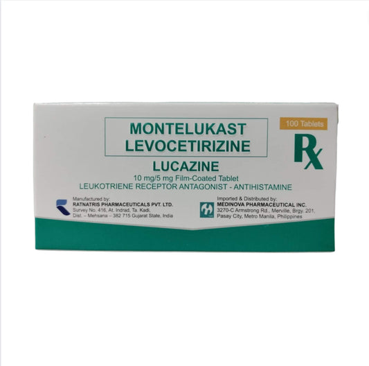 ZYKAST (Levocetirizine + Montelukast) 5mg./10mg.Tablet x 1