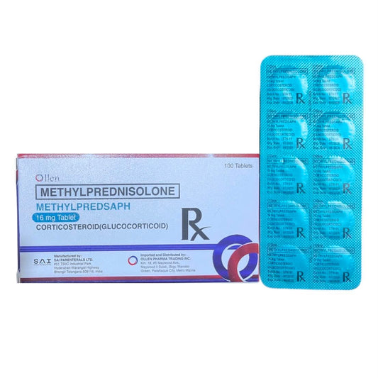 Methylprednisolone 16mg Tablet x 1