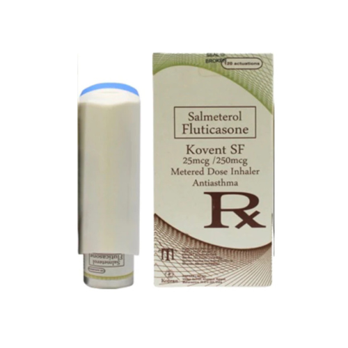 Salmeterol + Fluticasone 25 mcg/250 mcg x 120 doses Metered Dose Inhaler