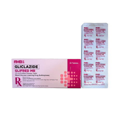 Gliclazide 30mg MR Tablet x 1