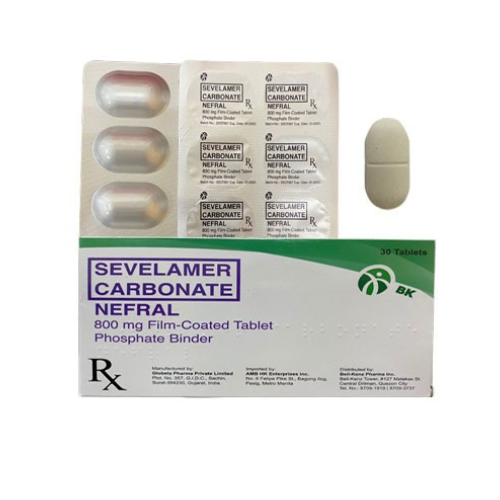 NEFRAL Sevelamer Carbonate 800 mg. Tablet x 1