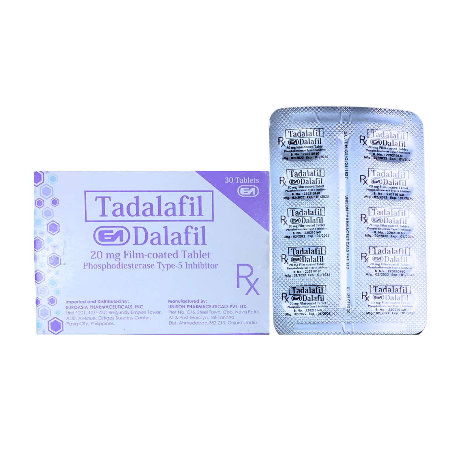 Generische cialis (tadalafil) 20mg