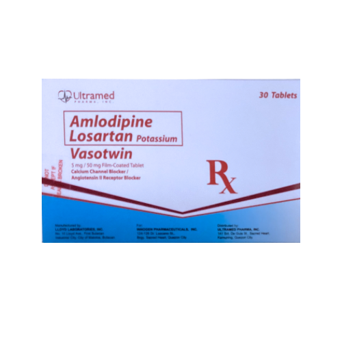 VEZTENOR (Losartan + Amlodipine) 50mg/5mg Tablet x 1