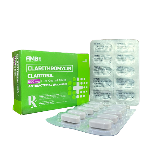 Clarithromycin 500mg Tablet x 1