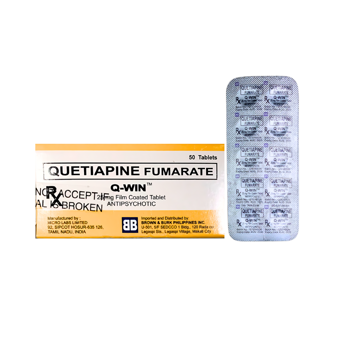 SEROQUEL Quetiapine (as Fumarate) 25 mg Tablet