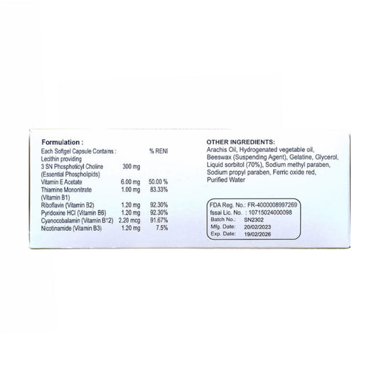 Phospholipids+Vitamin B Complex x 1 (equivalent to ESSENTIALE)