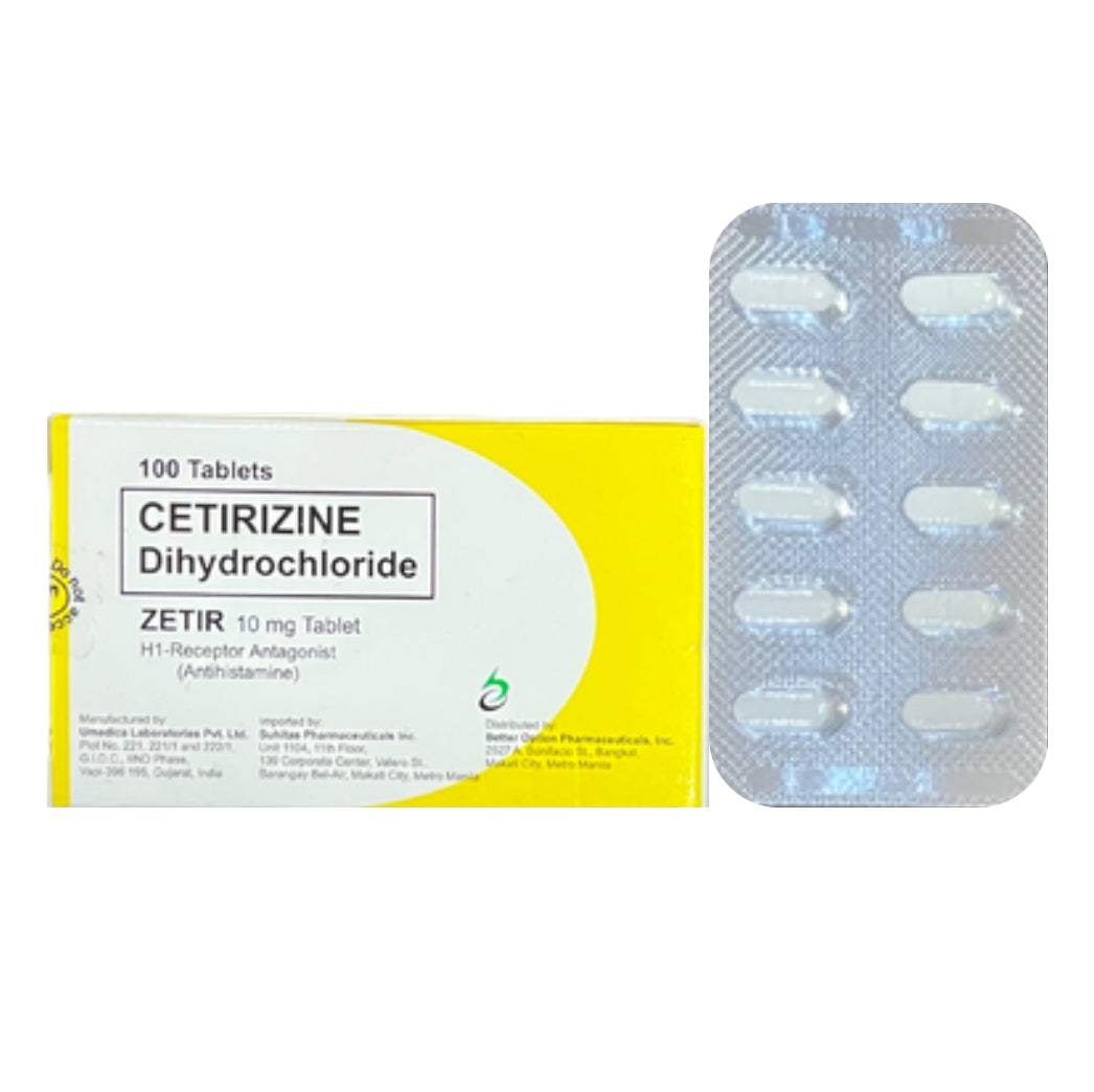 ZYRTEC Cetirizine 10mg Tablet x 1