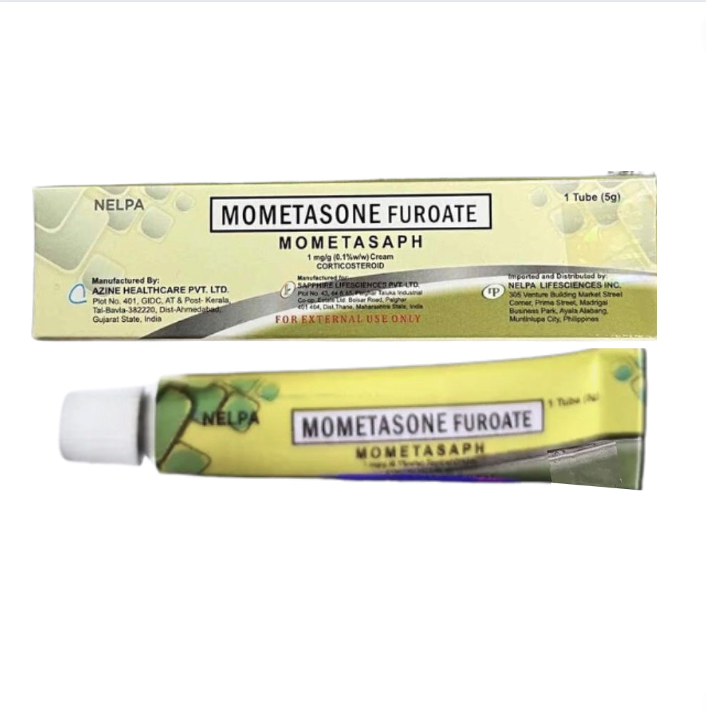 Mometasone 1mg./g. (0.1%) Topical Cream 5g. x 1 Tube