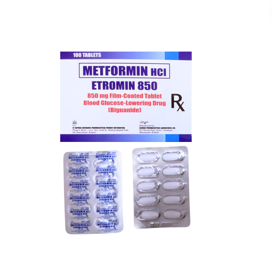 RITEMED Metformin 850mg Tablet x 1