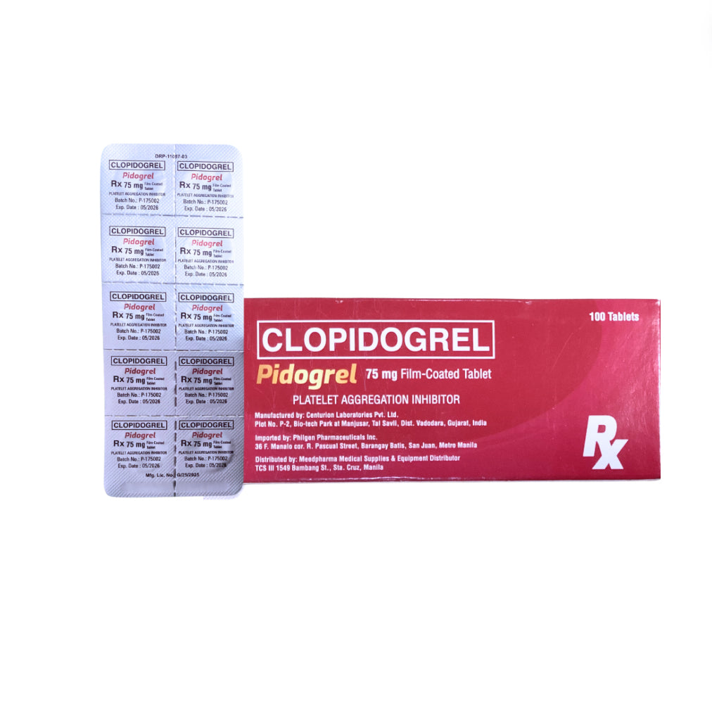 PLATZ Clopidogrel 75mg Tablet x 1