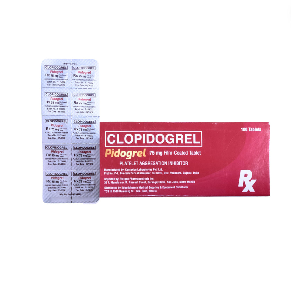 PLAVIX Clopidogrel 75mg Tablet x 1