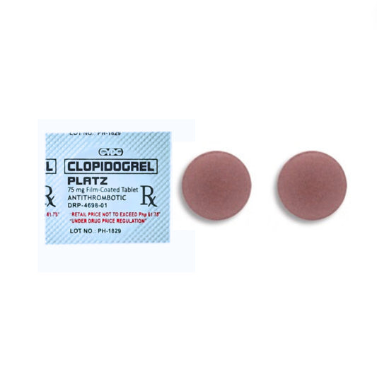 PLATZ Clopidogrel 75mg Tablet x 1