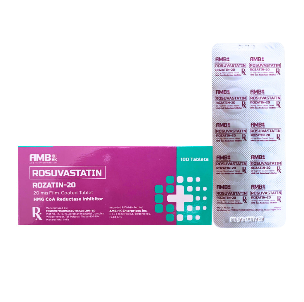 RITEMED  Rosuvastatin 20mg Tablet x 1