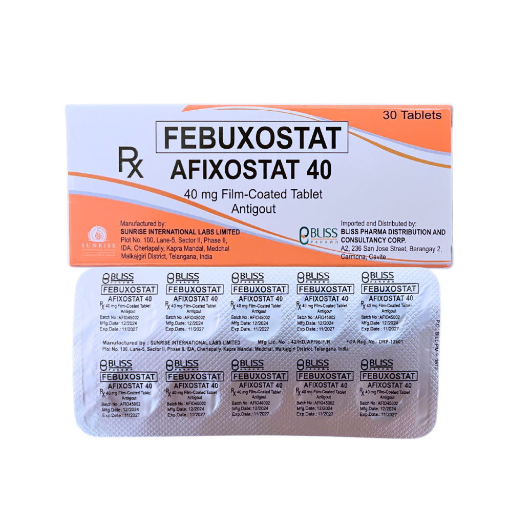 UXENTA  Febuxostat 40mg Tablet x 1