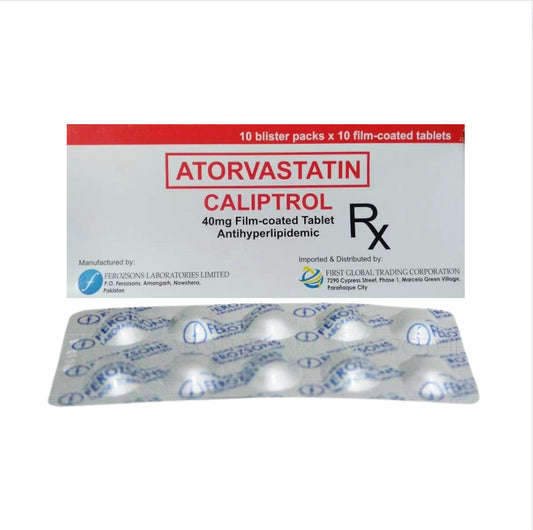 Atorvastatin 40mg Tablet x 1s