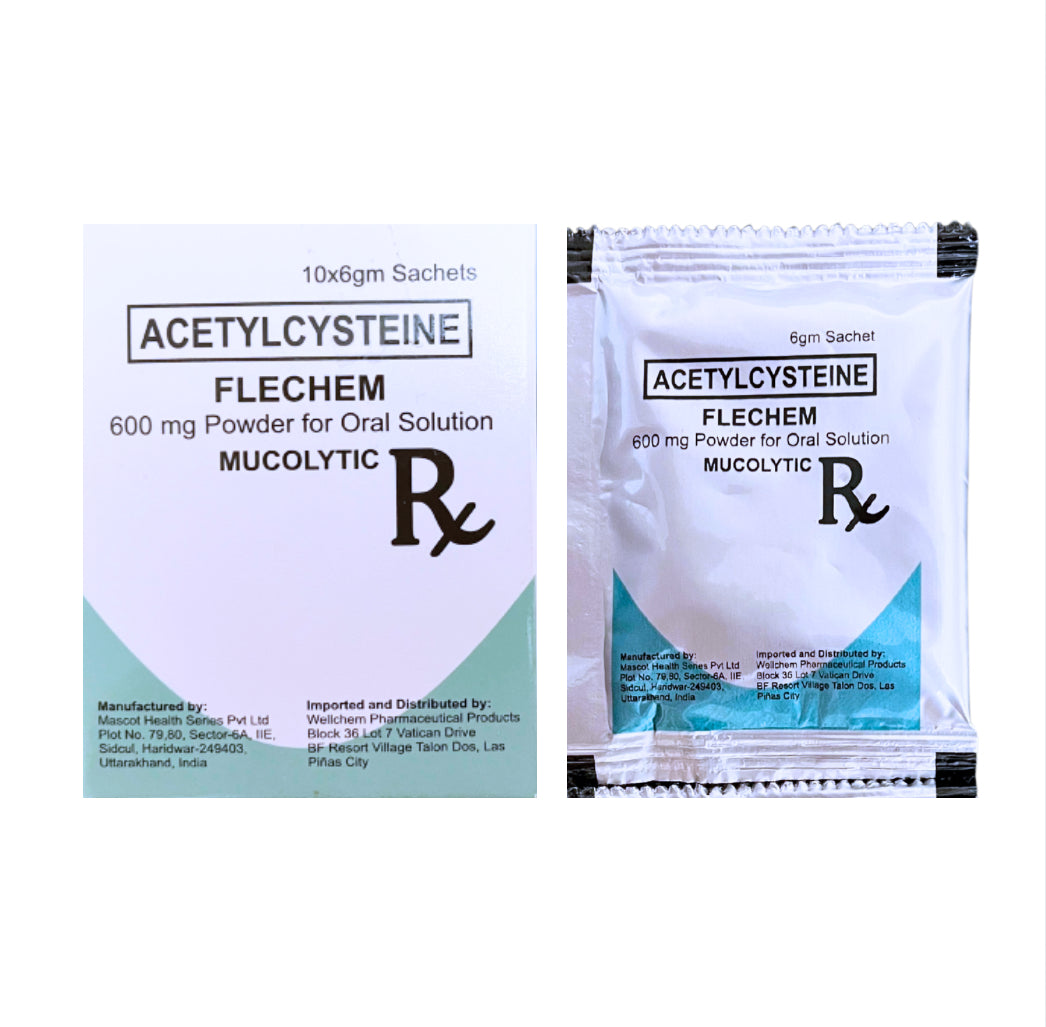 Acetylcysteine 600mg Sachet (6g) x 1