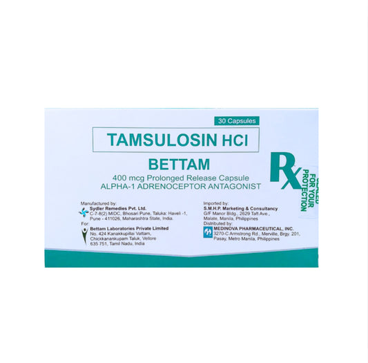 Tamsulosin 400mcg Capsule x 1