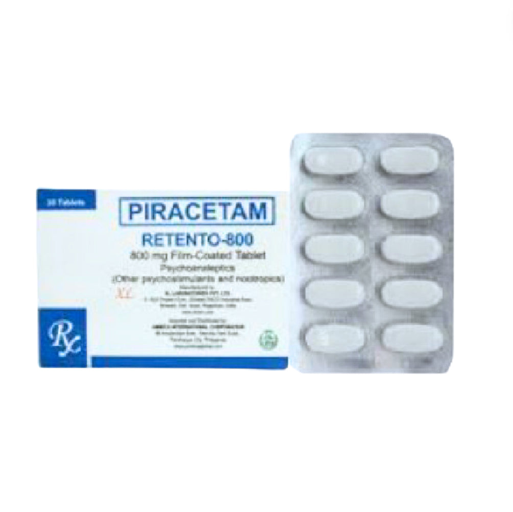 Piracetam 800mg Tablet x 1