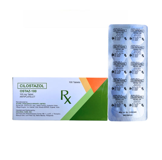 Cilostazol 100mg Tablet x 1