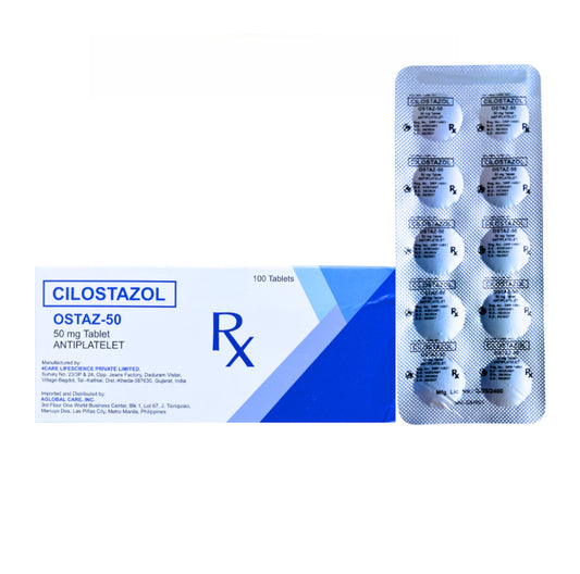 Cilostazol 50mg Tablet x 1