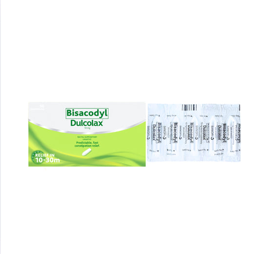 DULCOLAX Bisacodyl 10 mg Suppository x 1