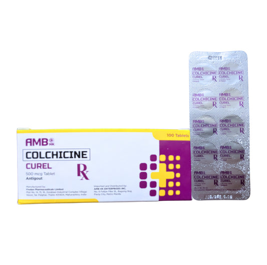 Colchicine 500mcg Tablet x 1