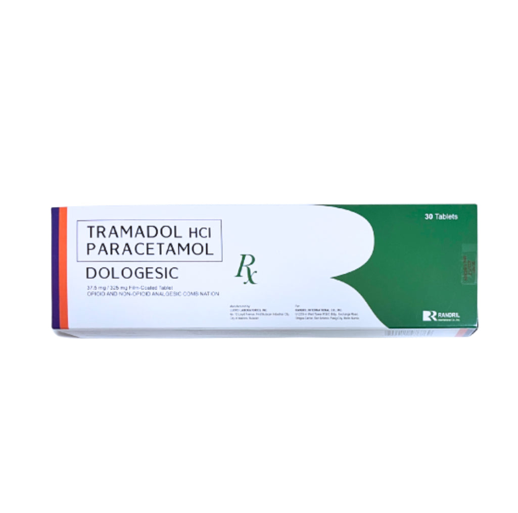 Paracetamol + Tramadol 325mg/37.5mg Tablet x 1